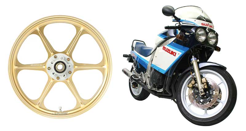 ゲイルスピードのアルミ鍛造ホイールに X350／X500／GSX-R1100用が登場！ 記事6