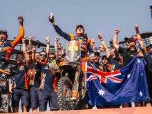 【KTM】ダニエル･サンダースが2025年ダカールラリー優勝！ メイン