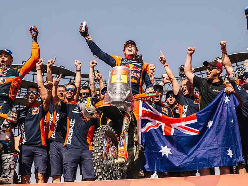 【KTM】ダニエル・サンダースが2025年ダカールラリー優勝！
