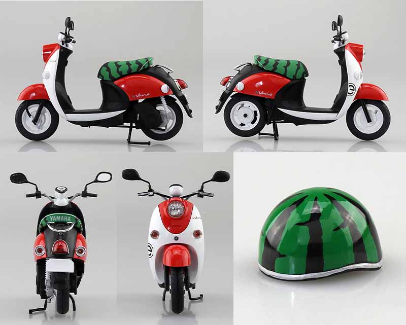 あの番組のバイクがプラモデルに！「1/12 充電させてもらえませんか？ E-Vino」がアオシマから登場 記事3