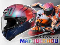 ショウエイからマルク・マルケスのインド GP グラフィックモデル「X-Fifteen MARQUEZ HOLI／マルケス・ホーリー」が受注期間限定で4月発売！ メイン