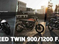 【トライアンフ】試乗でオリジナルピンズがもらえる「SPEED TWIN 900／1200 FAIR」を2/15より開催！ メイン