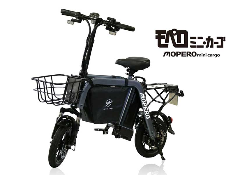SWALLOW】200kg積載＆32%の登坂能力！ モペット型特定小型原付「MOPERO