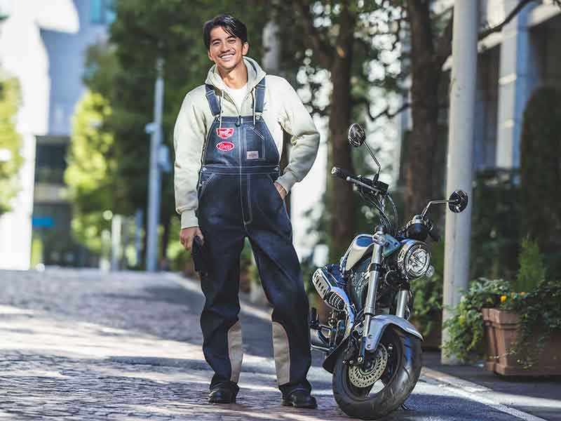ホンダ】ダックス125と歴史あるオーバーオールがコラボした「STAR
