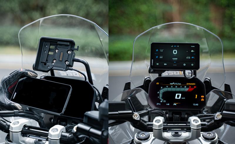 【業界初】4G通信機能対応バイク専用6インチのスマートディスプレイ「AIO-6」3月末Makuakeにて先行発売決定