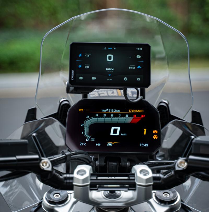 【業界初】4G通信機能対応バイク専用6インチのスマートディスプレイ「AIO-6」3月末Makuakeにて先行発売決定