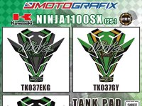 モトグラフィックスの Ninja 1100SX（25-）用タンクパッドがネクサスから発売！