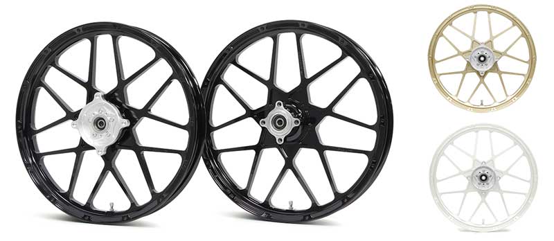 未舗装路にも強い CT125 ハンターカブ用のアルミ鍛造ホイール「TYPE-X」がアクティブから登場！ 記事1