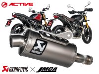 トライアンフ SPEED 400／SCRAMBLER 400X に適合するアクラポヴィッチ製スリップオンがアクティブから登場！　メイン