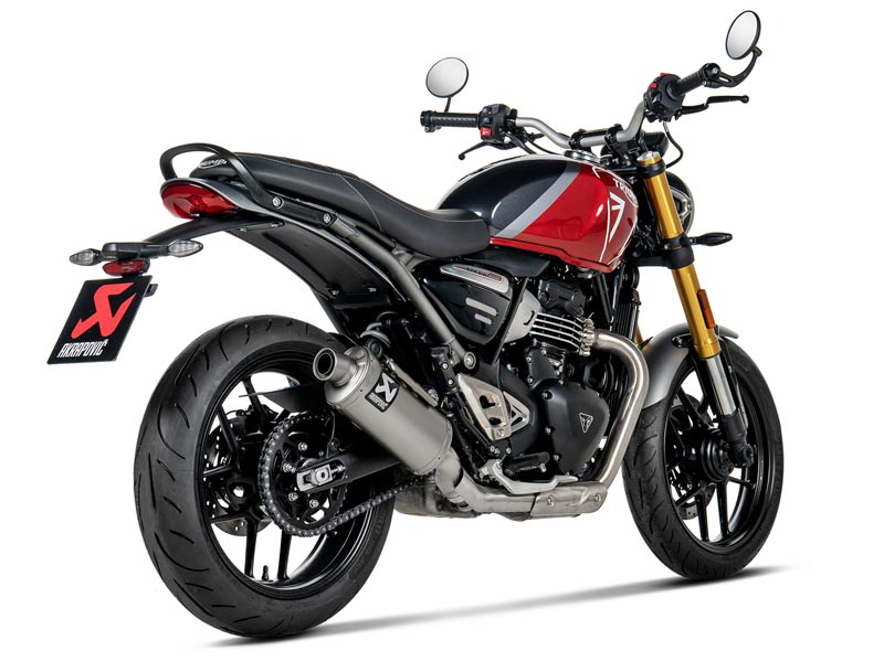 トライアンフ SPEED 400／SCRAMBLER 400X に適合するアクラポヴィッチ製スリップオンがアクティブから登場！　記事１