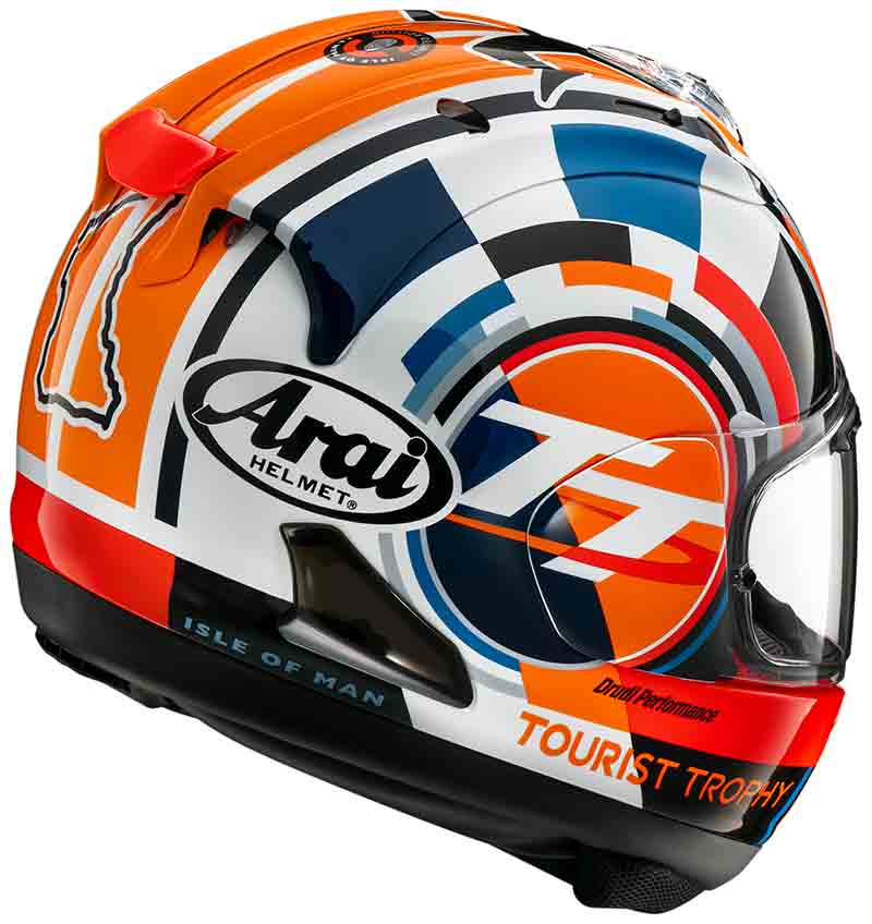 アライヘルメットから2025年マン島 TTレースレプリカモデル「RX-7X IOM-TT2025」が限定モデルとして登場！ 記事2