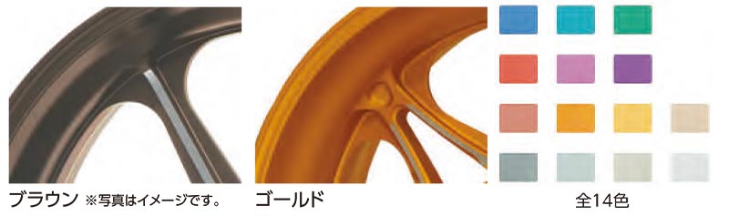 絶版車・ネイキッドの足元を引き締める魅惑のデザイン／ゲイルスピードの「Type-N」にコントラストシリーズが登場！　記事４
