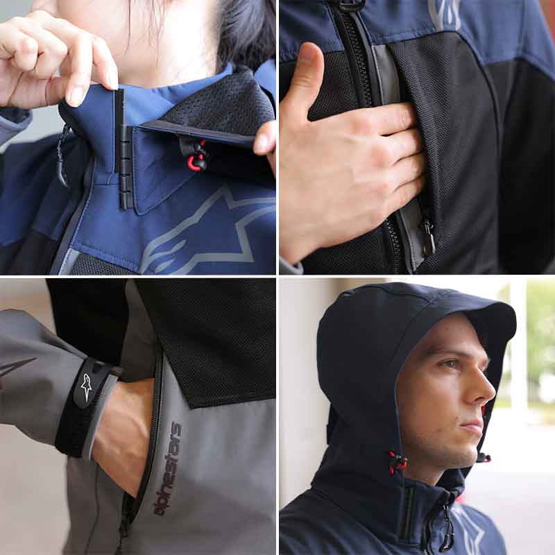 アルパインスターズのライディングパーカ「CREW PARKA AIR ASIA」が岡田商事から発売！ 記事3