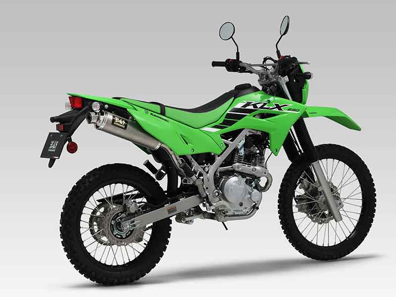 ヨシムラから KLX230 シリーズ用「機械曲 GP-MAGNUM105サイクロン EXPORT SPEC 政府認証」が発売！ 記事2