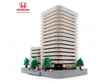 あのビルを手の平サイズで再現する「Honda青山本社ビル ブロック」の一般販売を CAMSHOP.JP が開始 メイン