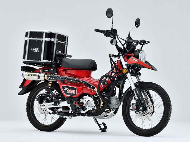 CT125ハンターカブ用「倒立フォークステムキット」がオーヴァーレーシングから登場！ 記事2