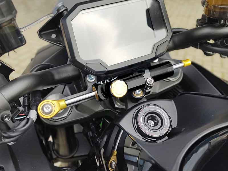 ハイパープロの Z H2（20-24）用「ステアリングダンパーステー」がアクティブから発売 記事2