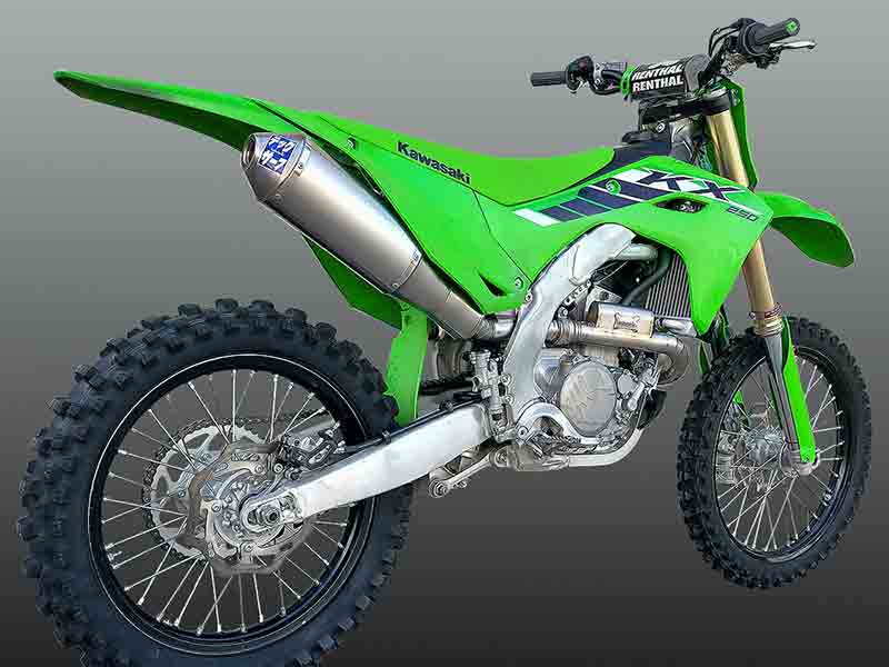 テックサーフから KX250（25）用フルエキゾーストマフラー「Super Moto MX／スーパーモト エムエックス」が発売！ メイン