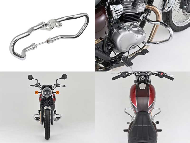 デイトナから Ｗ230／MEGURO S1用 スクリーン・パイプエンジンガードが発売！ 記事7