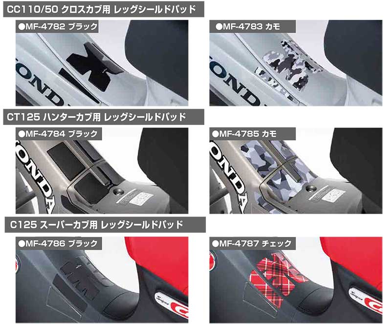 タナックスから「シールド用くもり止め／虫汚れ除去剤」＆乗車時のキズを防ぐ「カブ専用保護パッド」が発売！ 記事12