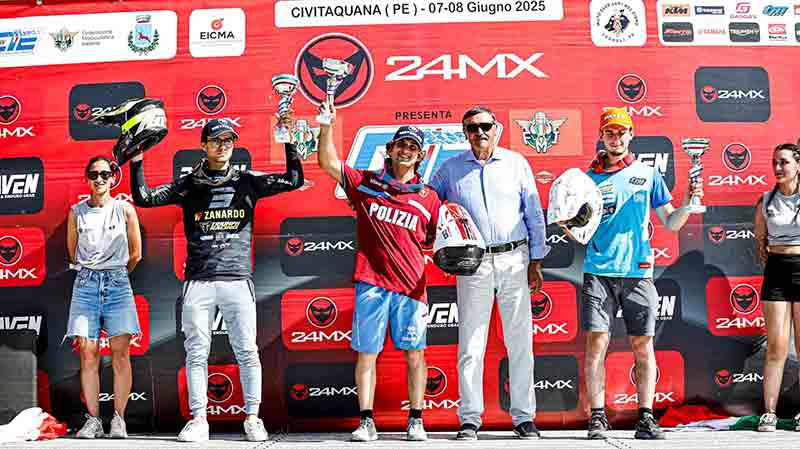 【ファンティック】マッテオ＝パヴォーニがイタリア選手権エンデューロ300クラスのチャンピオンを獲得 記事3