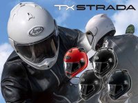 ツアークロスV のストリートモデル「TX-STRADA／TXストラーダ」がアライヘルメットから7月下旬発売！ メイン