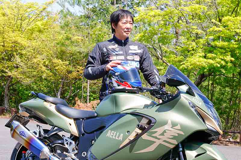 AELLA からスズキ ハヤブサ用カスタムパーツ13アイテムが発売！ 北川圭一氏によるデモ車試乗インプレを公開 記事2