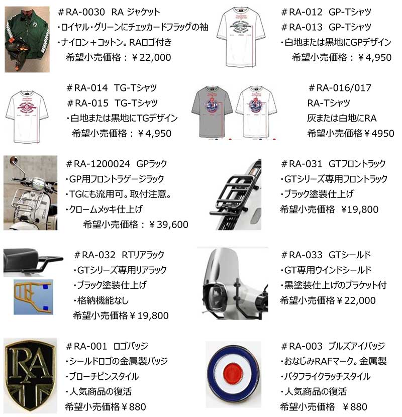モータリストがロイヤル・アロイの純正アクセサリーの販売をスタート！ 記事2