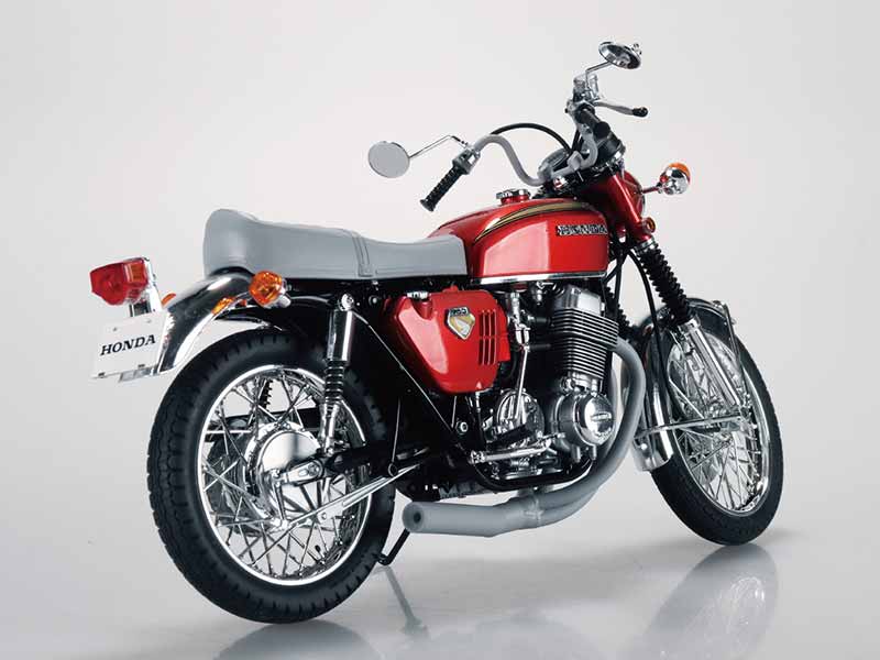 カスタムパーツを新規金型で再現した旧車プラモデル「CB400FOUR＆CB750 FOUR」がアオシマから登場！ 記事7
