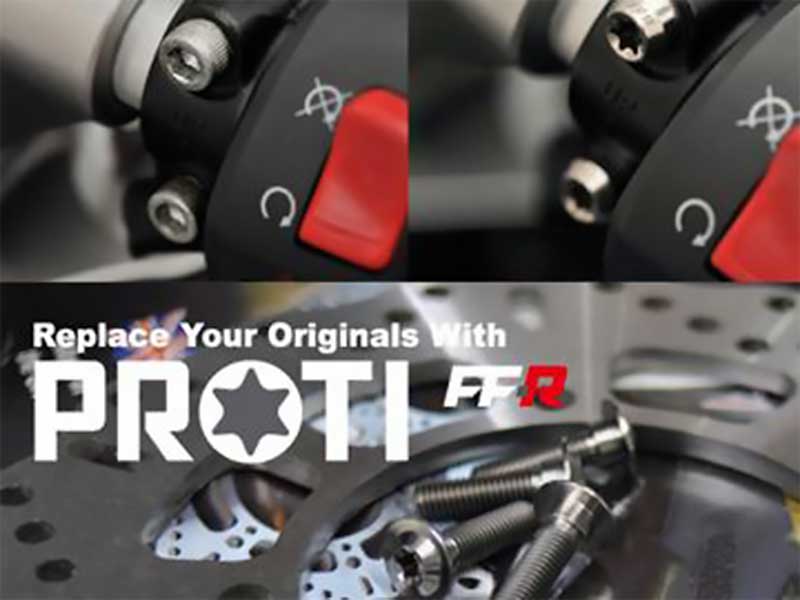 完全鍛造の64チタンボルト「PROTI」のサイトがリニューアル メイン