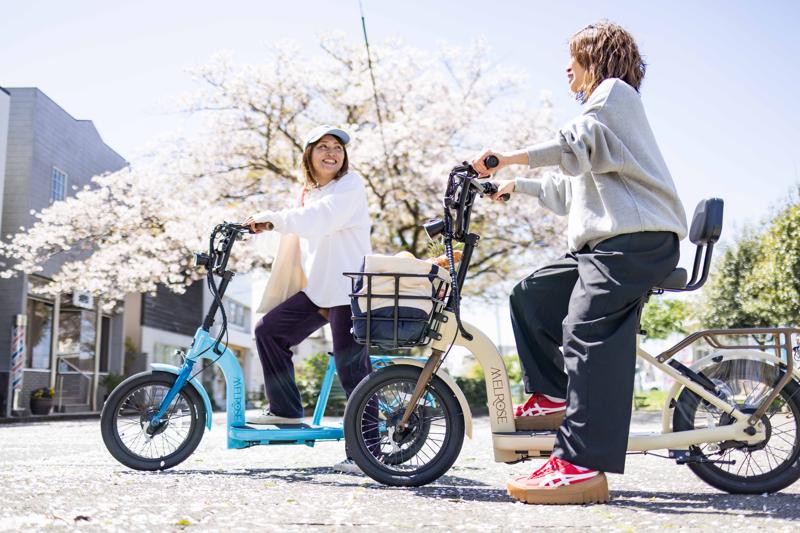 ミセスをターゲットにした特定小型原付のメルローズがデビュー!