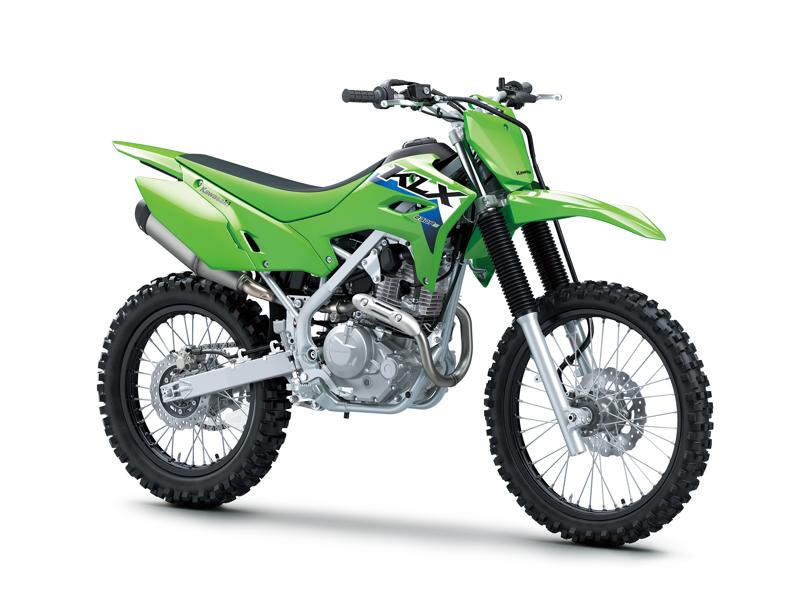 カワサキからフルモデルチェンジとなったコンペティションモデル「KLX230R」「KLX230R