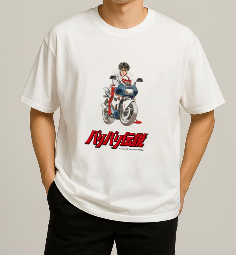 ●新商品●走り屋たちのバイブル『バリバリ伝説』Tシャツに新商品登場！