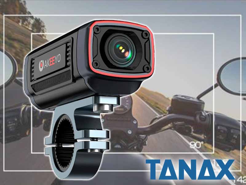 タナックスから「ポータブルドライブレコーダー オートバイ用 AKY-710S」が7/25発売！ メイン