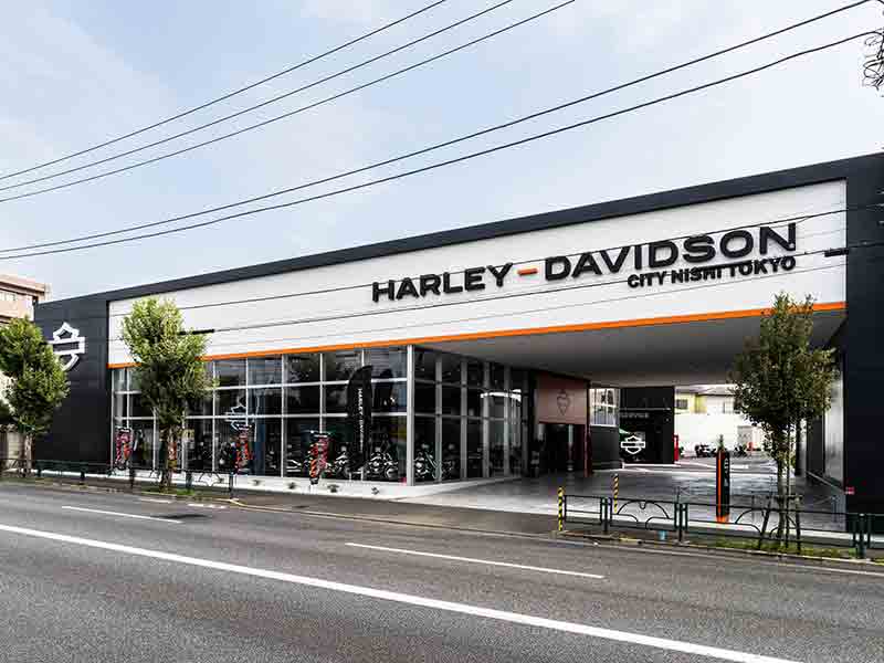 ハーレー】都内最大の新世代型店舗「ハーレーダビッドソンシティ／西