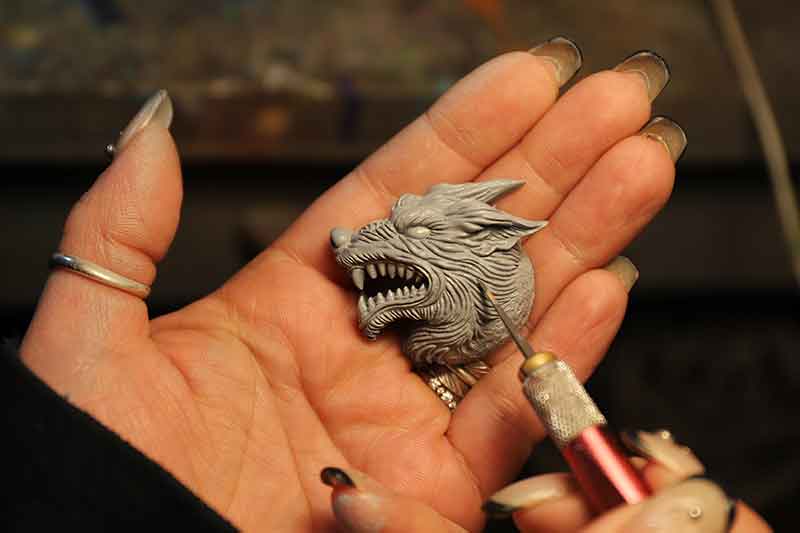 ハンドメイドのナンバーボルト新作「HOWLINGWOLF BY FULLMOON NumberBolt」が M&Ms から発売 記事5
