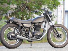 カワサキ 250TR用「メガホンマフラー」クローム仕上げ・4つのスタイルが2万円台で登場！ メイン