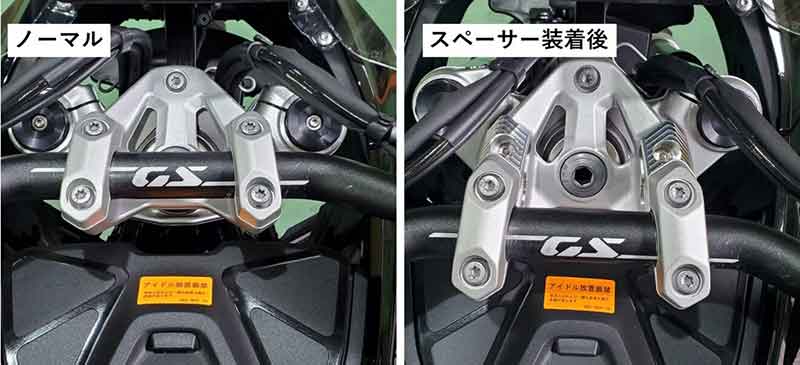 フィードスポーツジャパンから R1300GS用「ハンドルアップスペーサー／デビルステップ／ディスプレイスタンド」が発売！ 記事2