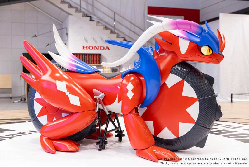 伝説のポケモンが登場！「ホンダコライドン」が鈴鹿8耐で走る姿を初披露　メイン