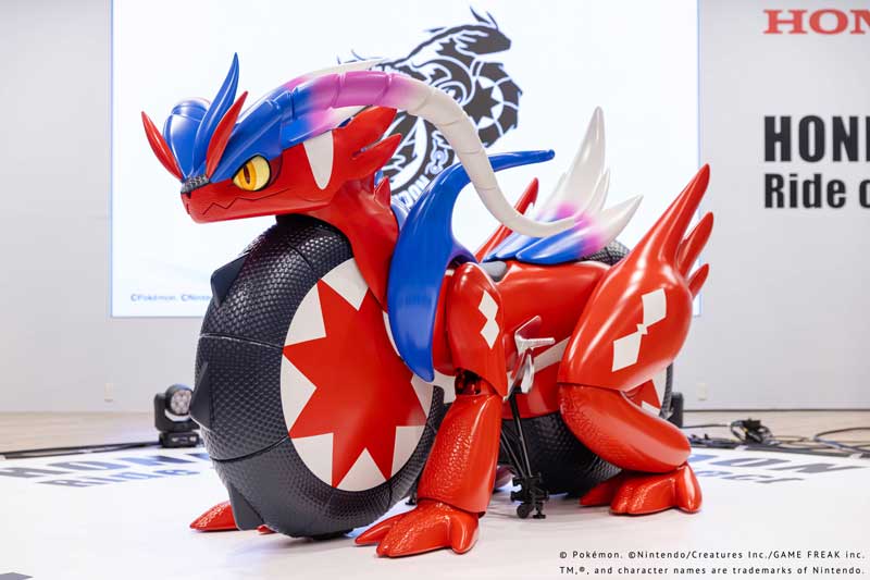 伝説のポケモンが登場！「ホンダコライドン」が鈴鹿8耐で走る姿を初披露　記事1