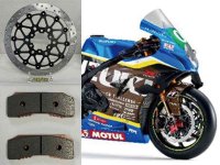 サンスターが鈴鹿8耐で「スズキCNチャレンジ」に新仕様のブレーキディスク・パッドを提供／CO2削減と制動性能を両立 メイン