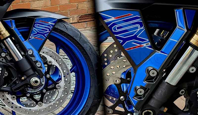 モトグラフィックスの GSX-S1000GX（24-）用フロントフェンダーシールドがネクサスから発売！ 記事1