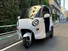 太陽光発電で30〜40km走行可！ ソーラーパネル搭載 EV三輪車「スリールオータ」特別仕様車を8/1より台数限定発売
