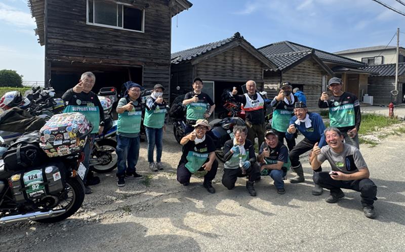 社会貢献型バイクイベント「にっぽん応援ツーリング」が能登でボランティア活動を実施。