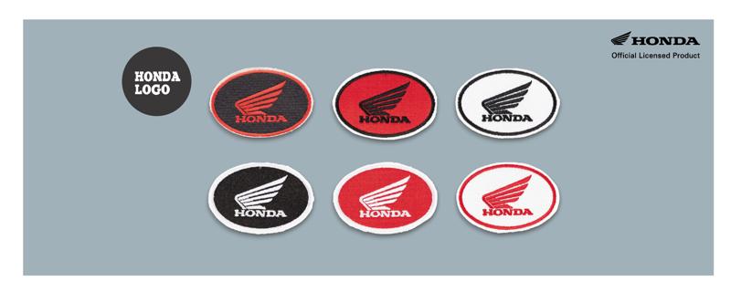 Hondaオフィシャルグッズからバイクのワッペンが登場！