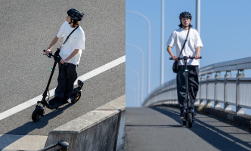 移動の常識が変わる。次世代モビリティ、始動　「特定小型原動機付自転車」キックスケータータイプ・自転車タイプ・スクータータイプの3タイプを全国のスポーツデポにて順次発売
