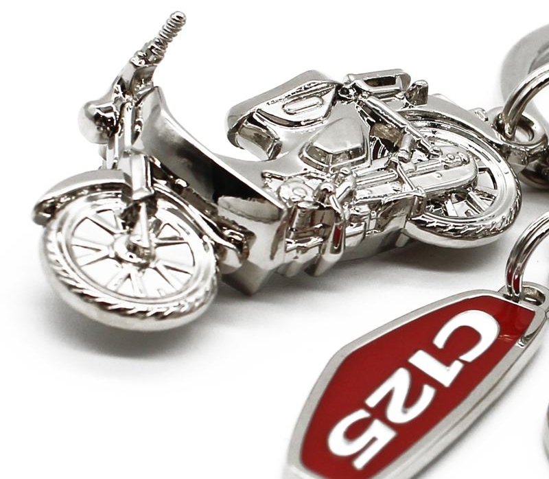 1000個限定「Honda スーパーカブ C125 キーチェーン」が CAMSHOP