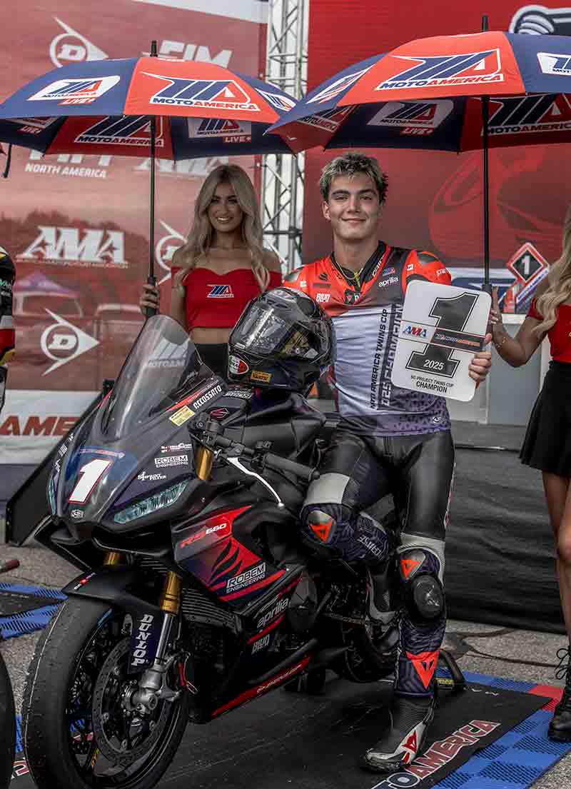 【アプリリア】初参戦チームで鈴鹿8耐3年ぶりの表彰台を獲得！ モトアメリカではタイトル防衛に成功 記事6