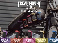 バイク用スマホホルダー「FREAKMOUNT2.0」に5つの新色が登場！（動画あり） メイン