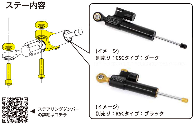ハイパープロの「ステアリングダンパー」に新サイズ ＆ R1300GS用ステーが登場！ 記事2